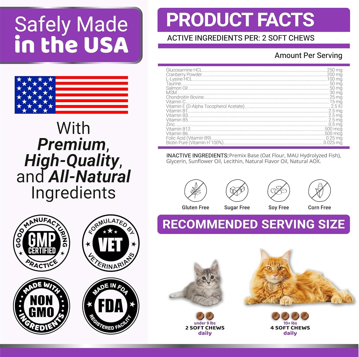 image:imageDog Multivitamin Chewable with Glucosamine Dog Vitamins and Supplements 170 Treats Senior amp Puppy Multivitamin for Dogs Hip amp Joint Support Immune Health Skin Heart Digestion ProbioticsCat Multivitamin