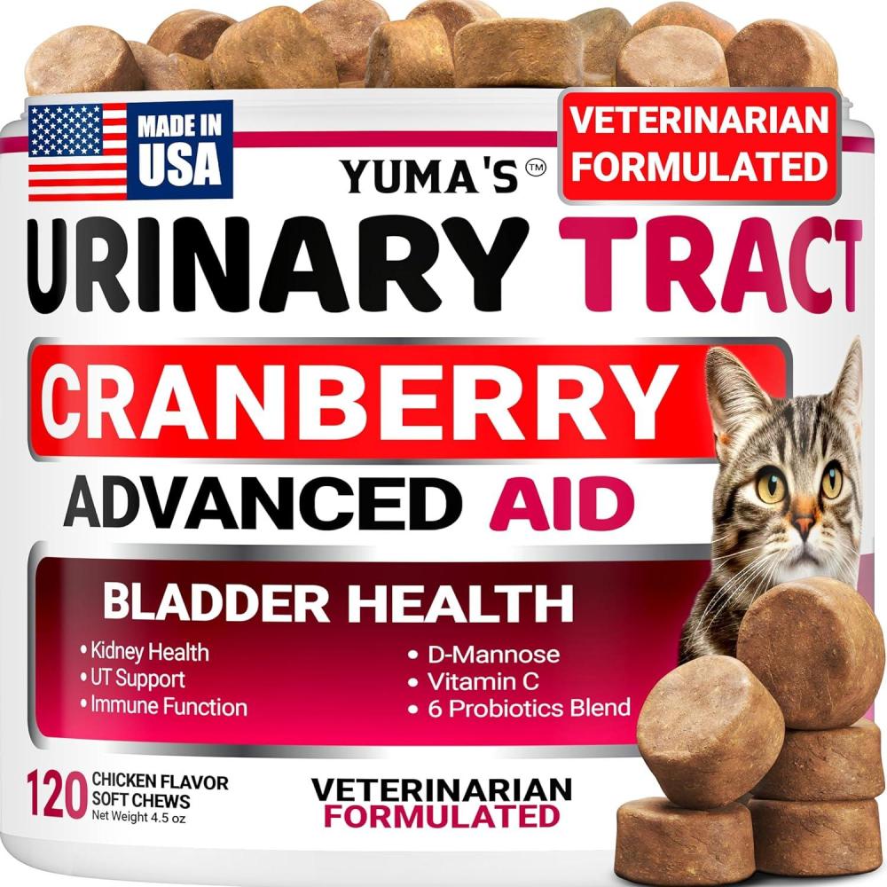 image:imageDog Multivitamin Chewable with Glucosamine Dog Vitamins and Supplements 170 Treats Senior amp Puppy Multivitamin for Dogs Hip amp Joint Support Immune Health Skin Heart Digestion ProbioticsCat Urinary Bladder