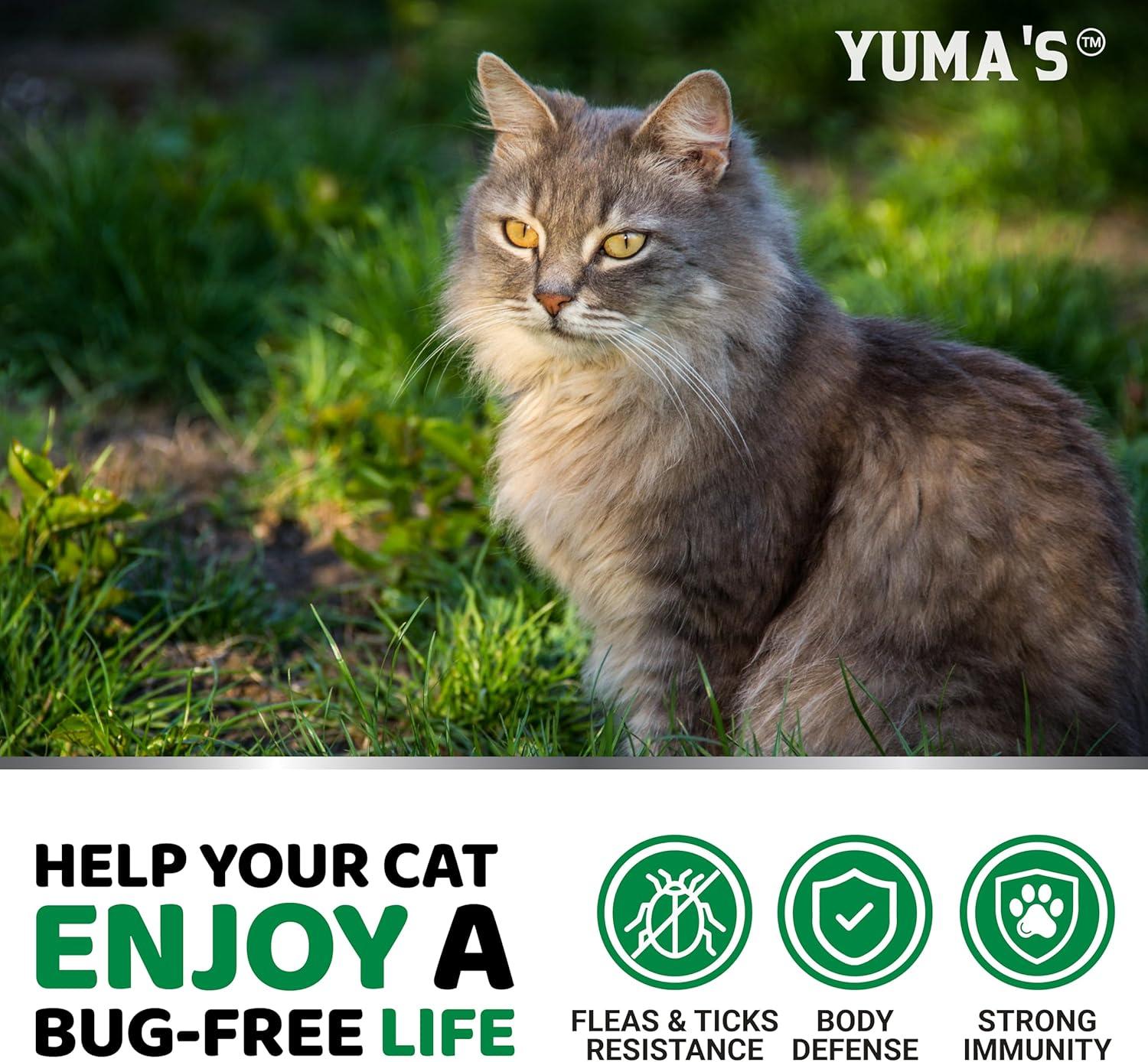 image:imageFlea and Tick Prevention for Dogs Chewables 170 Treats Natural Dog Flea and Tick Treatment Chewable Supplement Oral Pills All Breeds amp Ages Soft Chews Made in USA Chicken FlavorCats